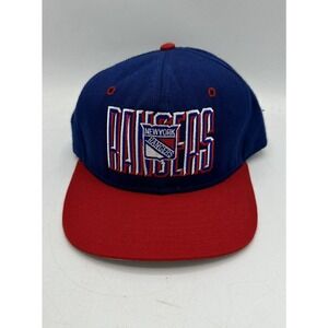 Vintage New York Rangers Hat Snapback NHL 90s‎ Hockey Cap